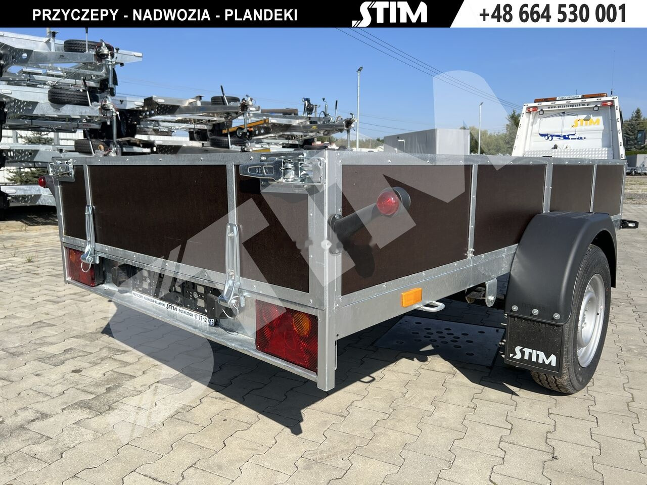 مقطورات السيارات جديد Stim S11-075/2815R + przednia burta otwierana: صور 7