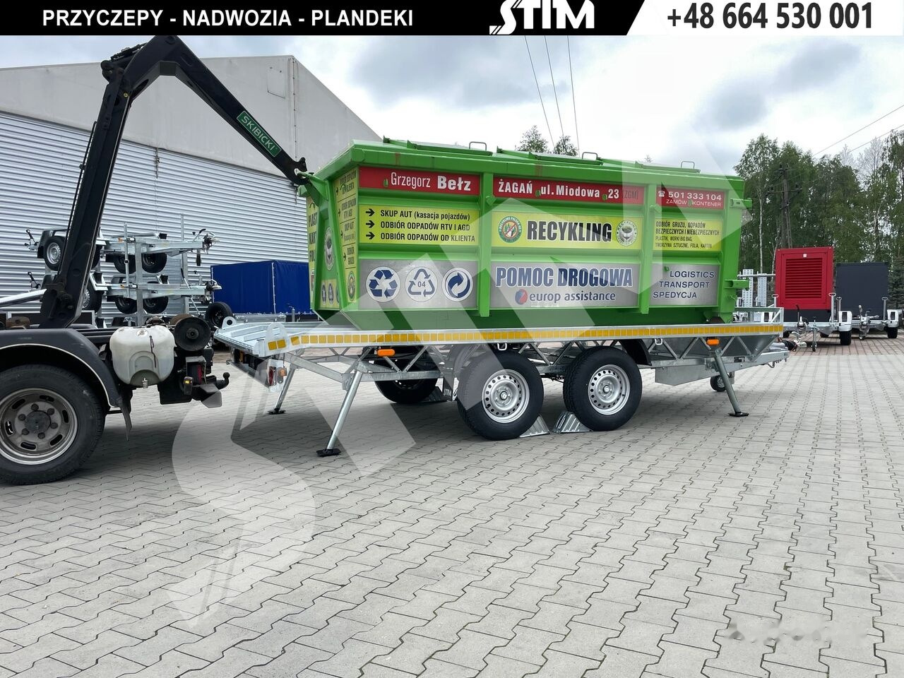 Stim S22-35/4323KP-15 Platforma do przeowzu kontenerów typu KP - مقطورات مسطحة: صور 3 Stim S22-35/4323KP-15 Platforma do przeowzu kontenerów typu KP - مقطورات مسطحة: صور 3