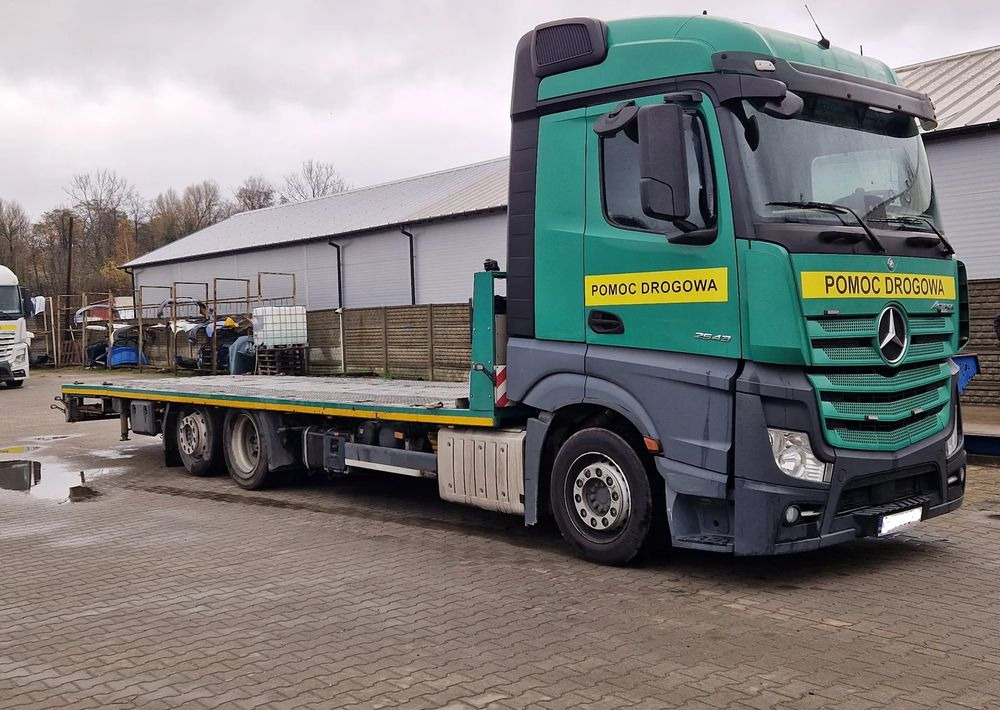 Mercedes-Benz Actros 2543 LAWETA POMOC DROGOWA NAJAZD HYDRAULICZNY 3-OSIE 6x2 - سيارة السحب للتصليح: صور 1 Mercedes-Benz Actros 2543 LAWETA POMOC DROGOWA NAJAZD HYDRAULICZNY 3-OSIE 6x2 - سيارة السحب للتصليح: صور 1