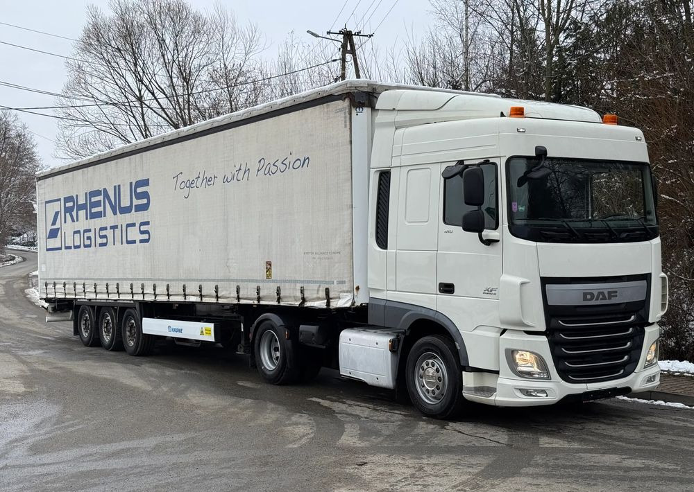 DAF * Zestaw * DAF 106 Euro 6 + Naczepa Krone * Bardzo Dobry Stan - شاحنة جرار, الخيمة نصف مقطورة: صور 2 DAF * Zestaw * DAF 106 Euro 6 + Naczepa Krone * Bardzo Dobry Stan - شاحنة جرار, الخيمة نصف مقطورة: صور 2