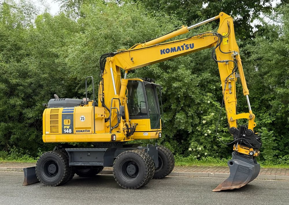 Komatsu * Komatsu PW 148 *ROTOTILT * Sprowadzona * Stan Perfekcyjny * Koparka Kołowa * - حفارة على عجلات: صور 3 Komatsu * Komatsu PW 148 *ROTOTILT * Sprowadzona * Stan Perfekcyjny * Koparka Kołowa * - حفارة على عجلات: صور 3