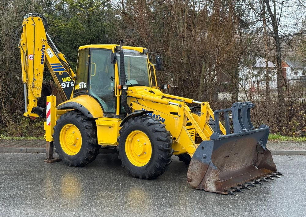 Komatsu * Koparko Ładowarka * Komatsu WB 97 S Utility * - حفار متعدد الاستخدام: صور 2 Komatsu * Koparko Ładowarka * Komatsu WB 97 S Utility * - حفار متعدد الاستخدام: صور 2