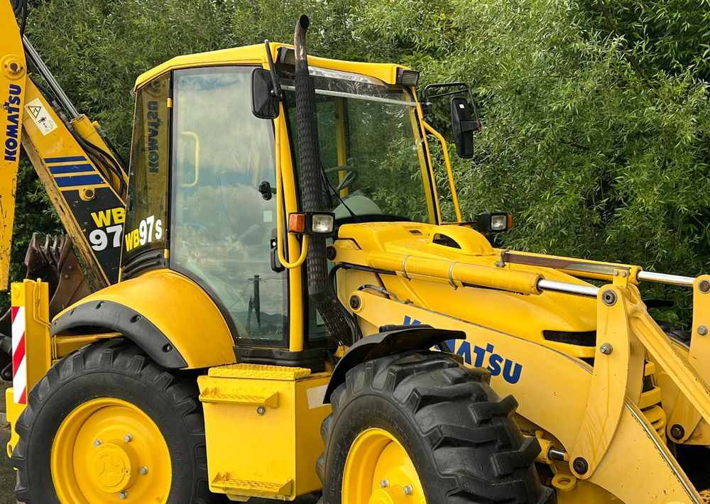 Komatsu * Koparko Ładowarka * Komatsu WB 97 S Utility * - حفار متعدد الاستخدام: صور 4 Komatsu * Koparko Ładowarka * Komatsu WB 97 S Utility * - حفار متعدد الاستخدام: صور 4