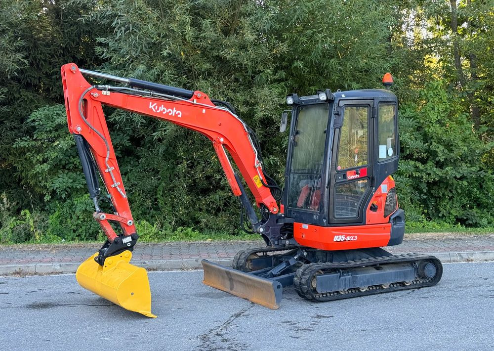 Kubota * Minikoparka * Kubota U 35-3&3 * 3.5 Ton * Sprowadzona * - حفارة مصغرة: صور 1 Kubota * Minikoparka * Kubota U 35-3&3 * 3.5 Ton * Sprowadzona * - حفارة مصغرة: صور 1