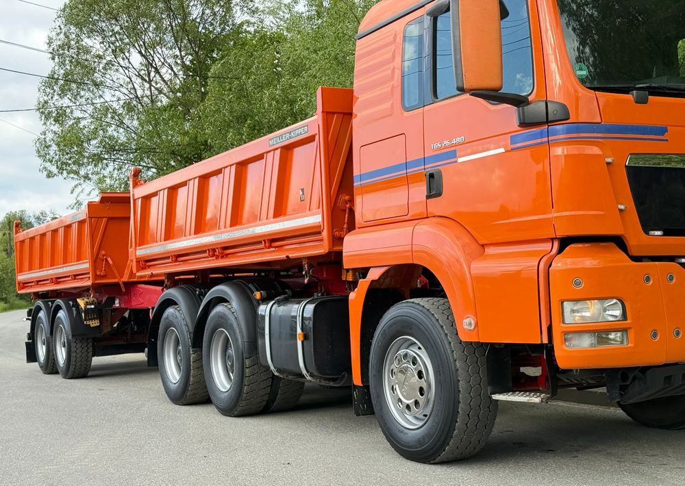 قلابات MAN * Kiper * Wywrotka * 26-480 *  MAN TGS 6x4 Bordmatic * Zastaw  * Stan Perfekcyjny *: صور 7