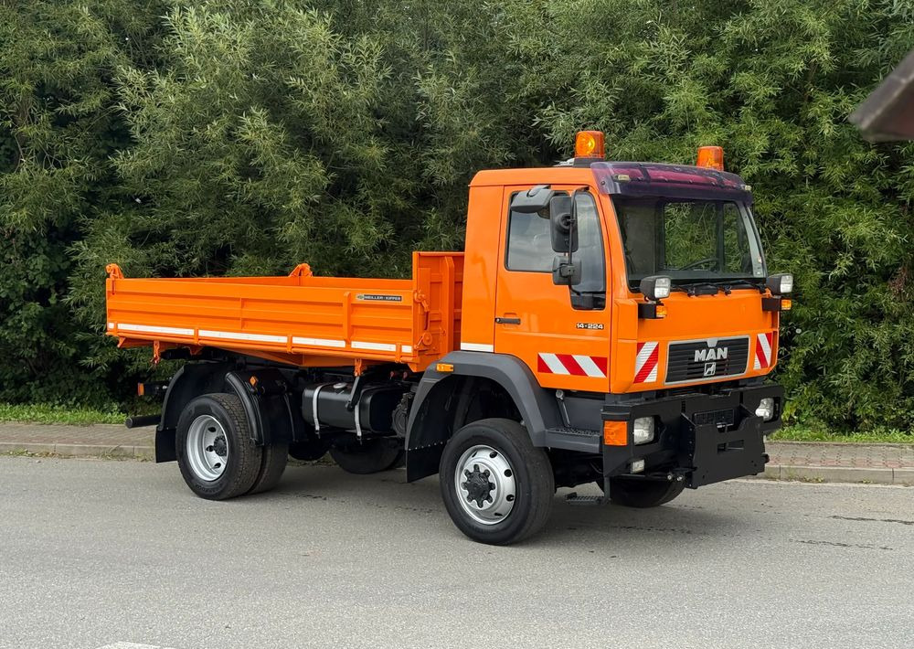 MAN * MAN 14-220 * Kiper Wywrotka Meiller * 4x4 * Zimowe Utrzymanie * Unimog * - قلابات: صور 2 MAN * MAN 14-220 * Kiper Wywrotka Meiller * 4x4 * Zimowe Utrzymanie * Unimog * - قلابات: صور 2