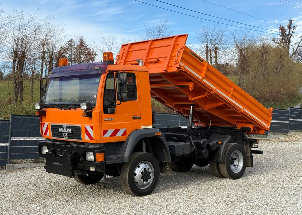 MAN * MAN 14-220 * Kiper Wywrotka Meiller * 4x4 * Zimowe Utrzymanie * Unimog * - قلابات: صور 1 MAN * MAN 14-220 * Kiper Wywrotka Meiller * 4x4 * Zimowe Utrzymanie * Unimog * - قلابات: صور 1