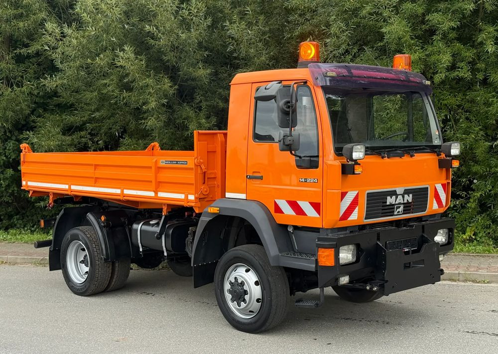 MAN * MAN 14-220 * Kiper Wywrotka Meiller * 4x4 * Zimowe Utrzymanie * Unimog * - قلابات: صور 3 MAN * MAN 14-220 * Kiper Wywrotka Meiller * 4x4 * Zimowe Utrzymanie * Unimog * - قلابات: صور 3