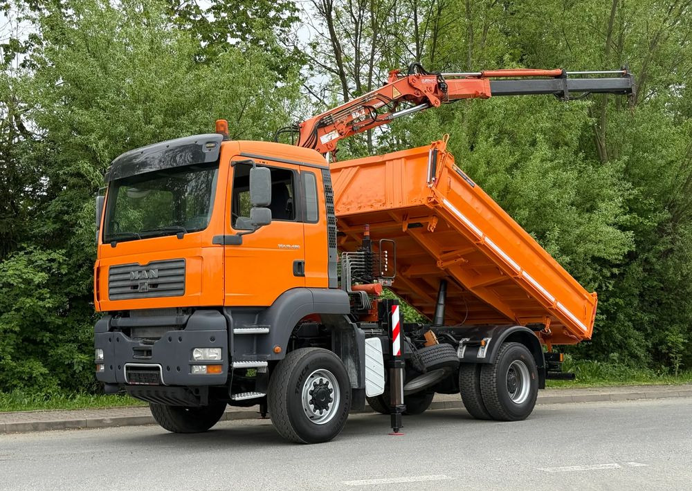 MAN * MAN 18 480 * KIPER WYWROTKA * 4x4 * HDS ATLAS 85* STAN BARDZO DOBRY * Sprowadzony - قلابات: صور 1 MAN * MAN 18 480 * KIPER WYWROTKA * 4x4 * HDS ATLAS 85* STAN BARDZO DOBRY * Sprowadzony - قلابات: صور 1
