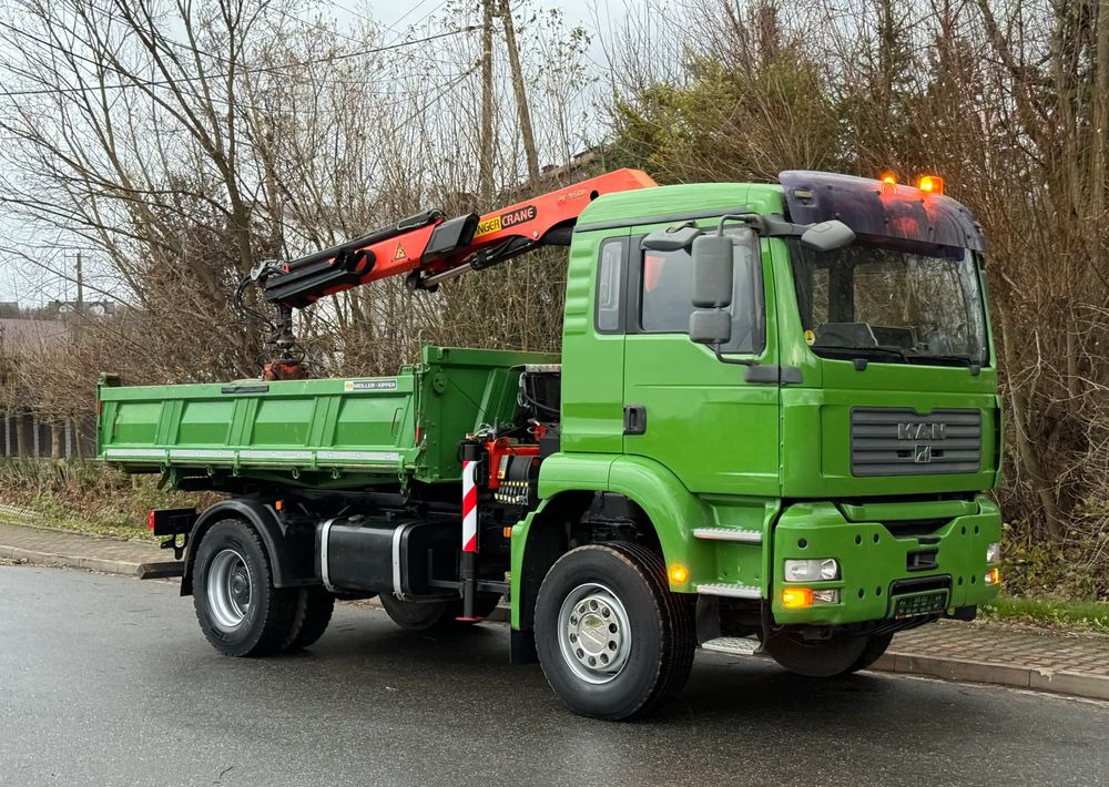 MAN * MAN TGA 18-360 * Kiper Wywrotka * 4x2 * Kran Palfinger PK 9501 Sprowadzony - قلابات: صور 2 MAN * MAN TGA 18-360 * Kiper Wywrotka * 4x2 * Kran Palfinger PK 9501 Sprowadzony - قلابات: صور 2