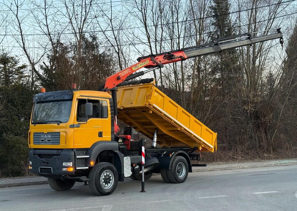 MAN * MAN TGA 18-410 * KIPER WYWROTKA * 4x4 * HDS Palfinger PK16500* Sprowadzony* Bardzo Dobry Stan * - قلابات: صور 1 MAN * MAN TGA 18-410 * KIPER WYWROTKA * 4x4 * HDS Palfinger PK16500* Sprowadzony* Bardzo Dobry Stan * - قلابات: صور 1