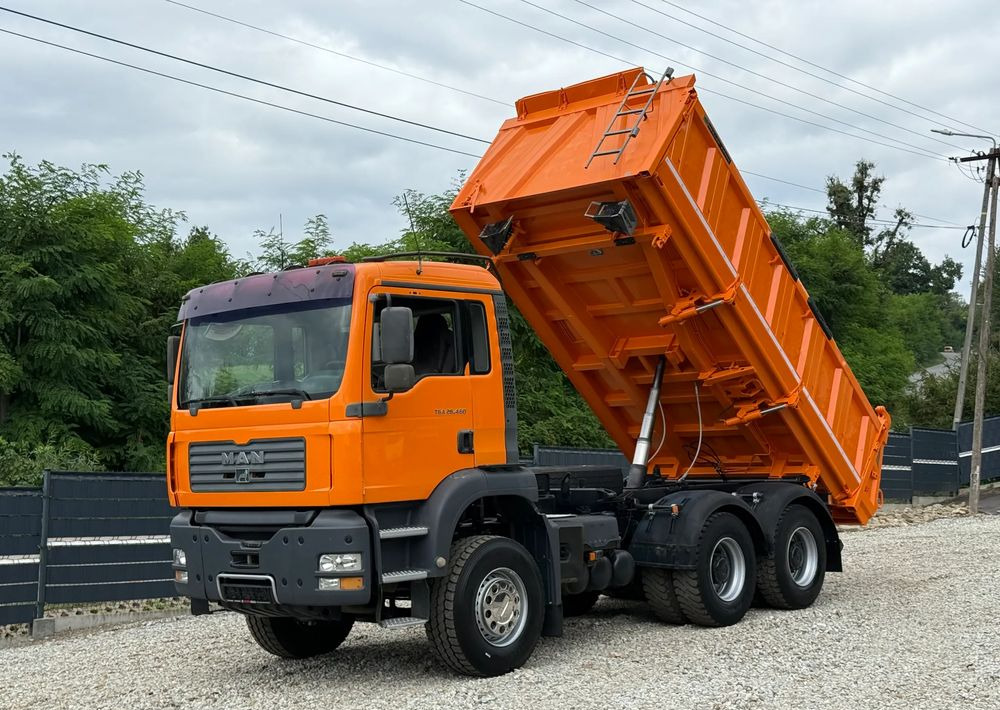 MAN * TGA 26.460 MAN * Kiper / Wywrotka * 6x4 * Bordmatik * Bardzo Dobry Stan - قلابات: صور 1 MAN * TGA 26.460 MAN * Kiper / Wywrotka * 6x4 * Bordmatik * Bardzo Dobry Stan - قلابات: صور 1