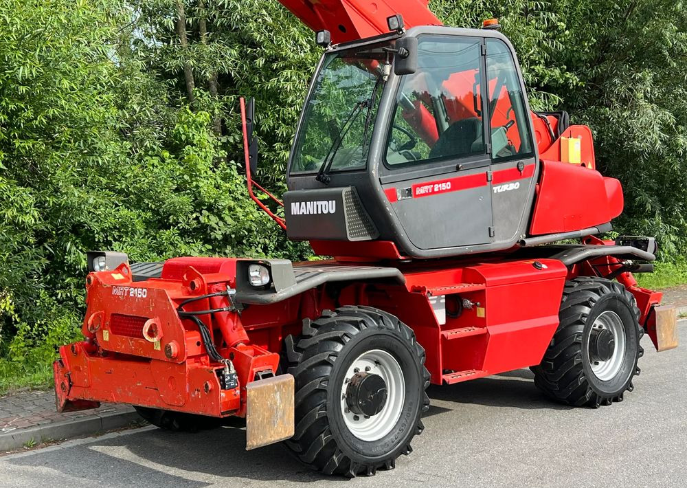 رافعة تلسكوبية Manitou ŁADOWARKA TELESKOPOWA MANITOU MRT 2150 STAN IDEALNY: صور 17