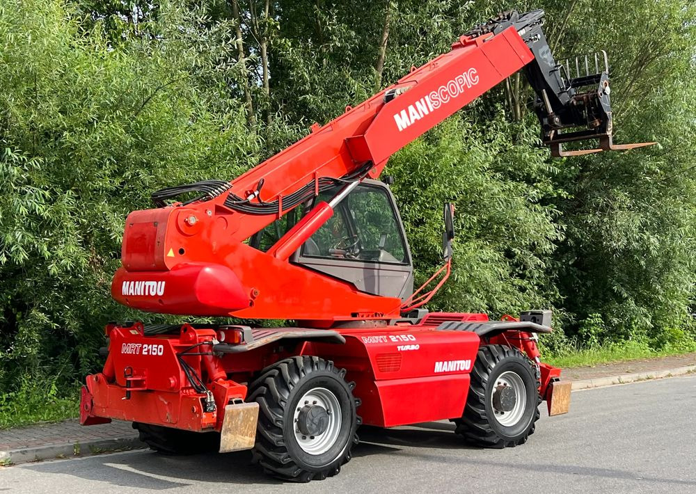 رافعة تلسكوبية Manitou ŁADOWARKA TELESKOPOWA MANITOU MRT 2150 STAN IDEALNY: صور 13