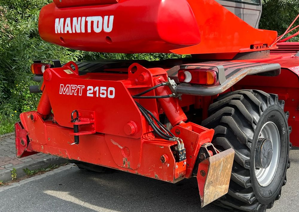 رافعة تلسكوبية Manitou ŁADOWARKA TELESKOPOWA MANITOU MRT 2150 STAN IDEALNY: صور 14