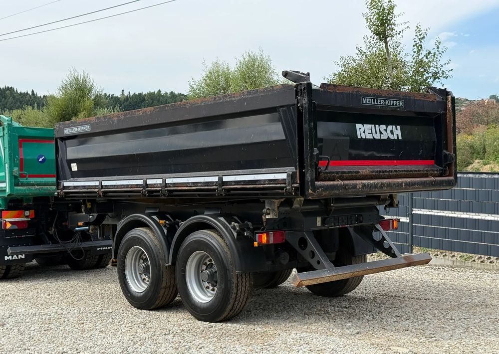 Meiller * Przyczepa Tandem * Meiller Mzda * Kiper Wywrotka x3 * Stan Idealny - قلابة مقطورة: صور 4 Meiller * Przyczepa Tandem * Meiller Mzda * Kiper Wywrotka x3 * Stan Idealny - قلابة مقطورة: صور 4