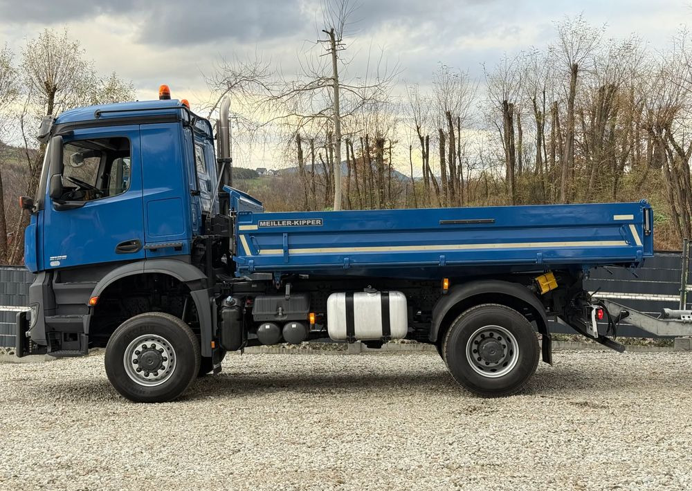 قلابات Mercedes-Benz * Arocs * 4X4 * JAK NOWY * Wywrotka Kiper Meiller+ Przyczepa * Zestaw  Sprowadzony * 80.700 km Oryginalnie * Mercedes: صور 13