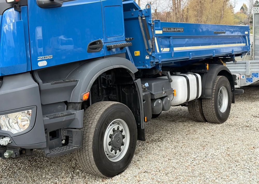 قلابات Mercedes-Benz * Arocs * 4X4 * JAK NOWY * Wywrotka Kiper Meiller+ Przyczepa * Zestaw  Sprowadzony * 80.700 km Oryginalnie * Mercedes: صور 6