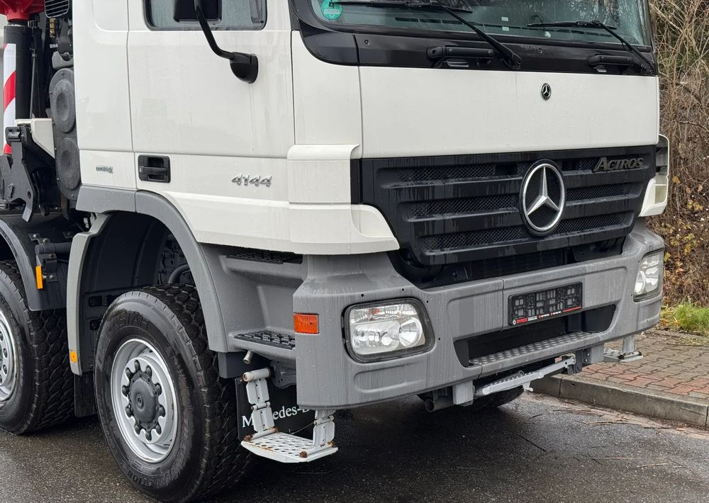 Mercedes-Benz * Mercedes 8x6 Actros 4144 * HDS Palfinger 150002 + FLY JIB PJ 170 * Dźwig * 40 TON * Wyciągarka * 35 Metrów * Kosz * - شاحنات مسطحة, شاحنة كرين: صور 2 Mercedes-Benz * Mercedes 8x6 Actros 4144 * HDS Palfinger 150002 + FLY JIB PJ 170 * Dźwig * 40 TON * Wyciągarka * 35 Metrów * Kosz * - شاحنات مسطحة, شاحنة كرين: صور 2