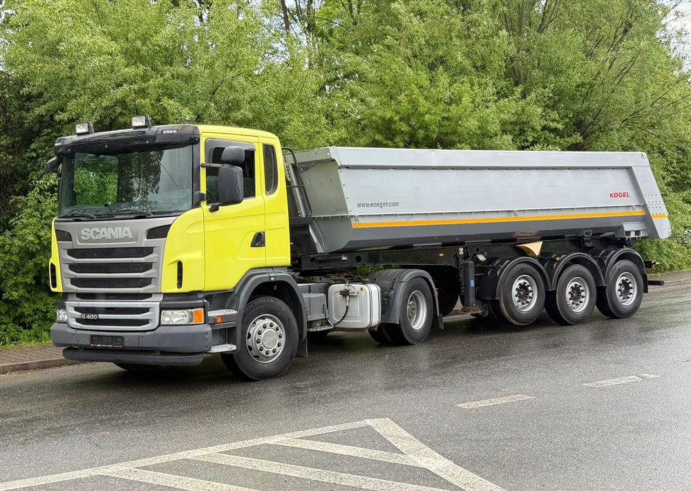 Scania * Zestaw * Scania G400 + Naczepa Kogel Kiper Wywrotka * Sprowadzony * Bardzo Dobry Stan * - قلابات: صور 3 Scania * Zestaw * Scania G400 + Naczepa Kogel Kiper Wywrotka * Sprowadzony * Bardzo Dobry Stan * - قلابات: صور 3