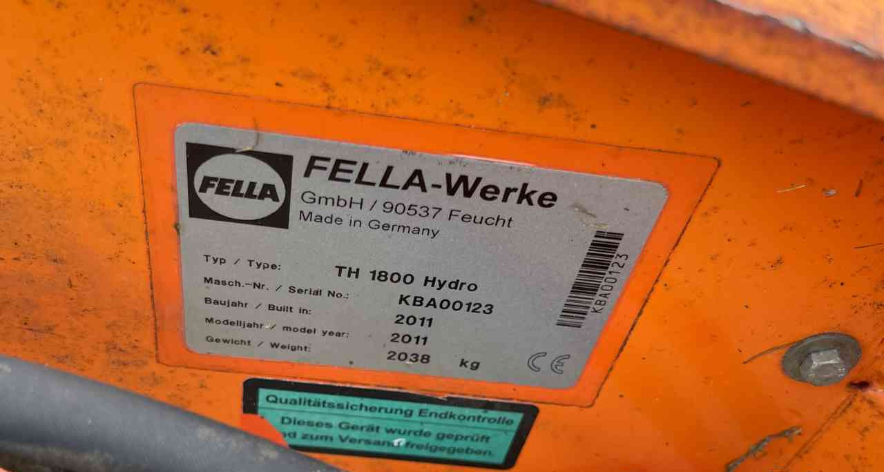 Fella TH 1800 Hydro getrokken schudder, weidebouwmachines - لمّامَة القش: صور 4 Fella TH 1800 Hydro getrokken schudder, weidebouwmachines - لمّامَة القش: صور 4