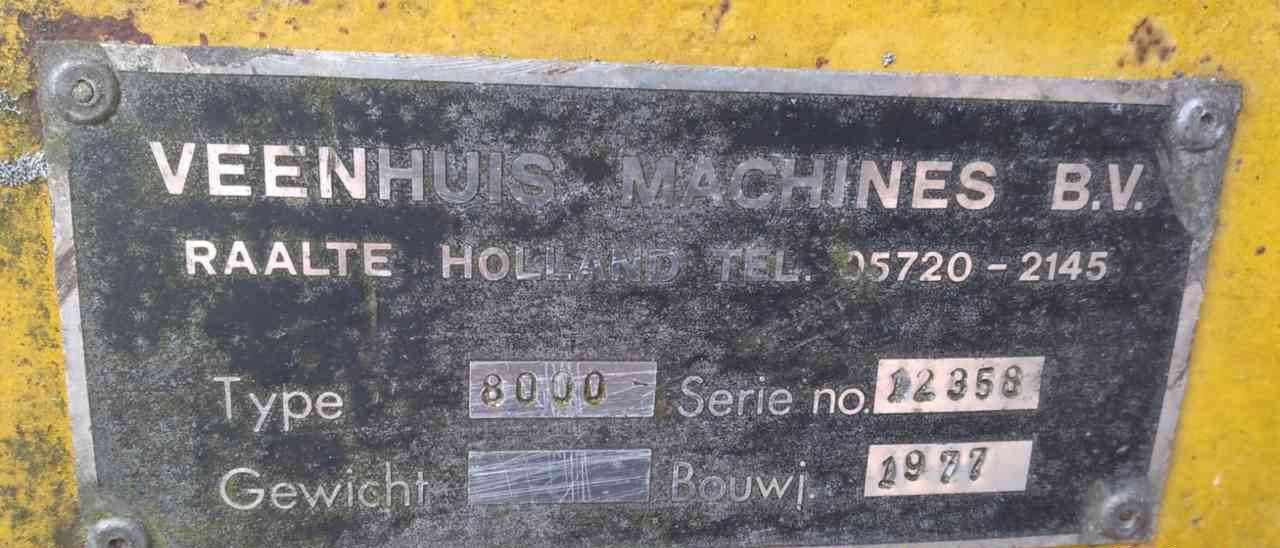 Veenhuis 8000 ltr. vacuümtank mestverwerking - صهريج السماد السائل: صور 5 Veenhuis 8000 ltr. vacuümtank mestverwerking - صهريج السماد السائل: صور 5
