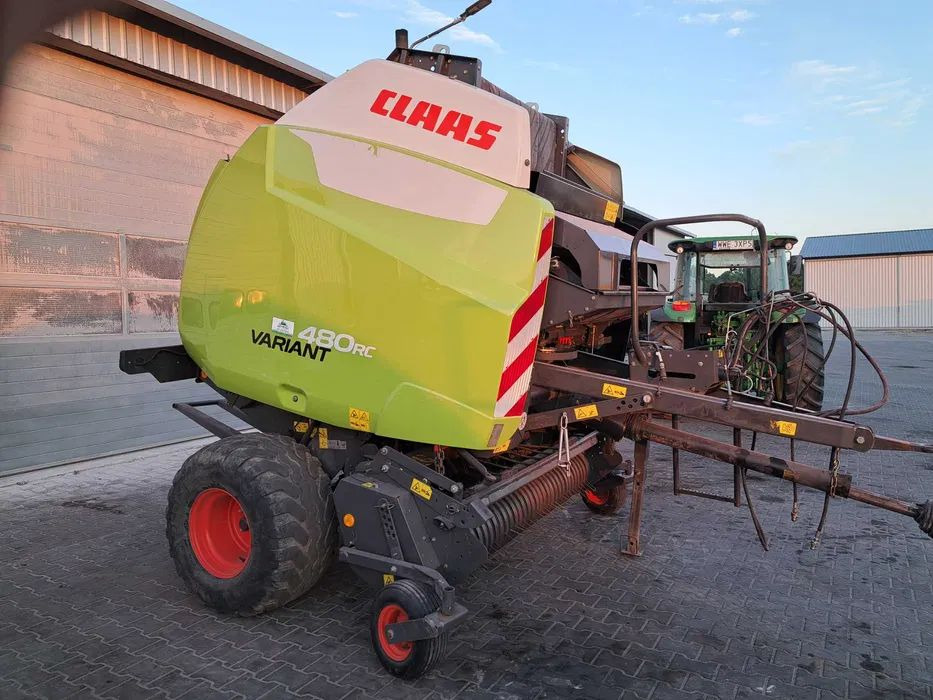 Claas Variant 480 RC - مكبس القش الدائري: صور 4 Claas Variant 480 RC - مكبس القش الدائري: صور 4