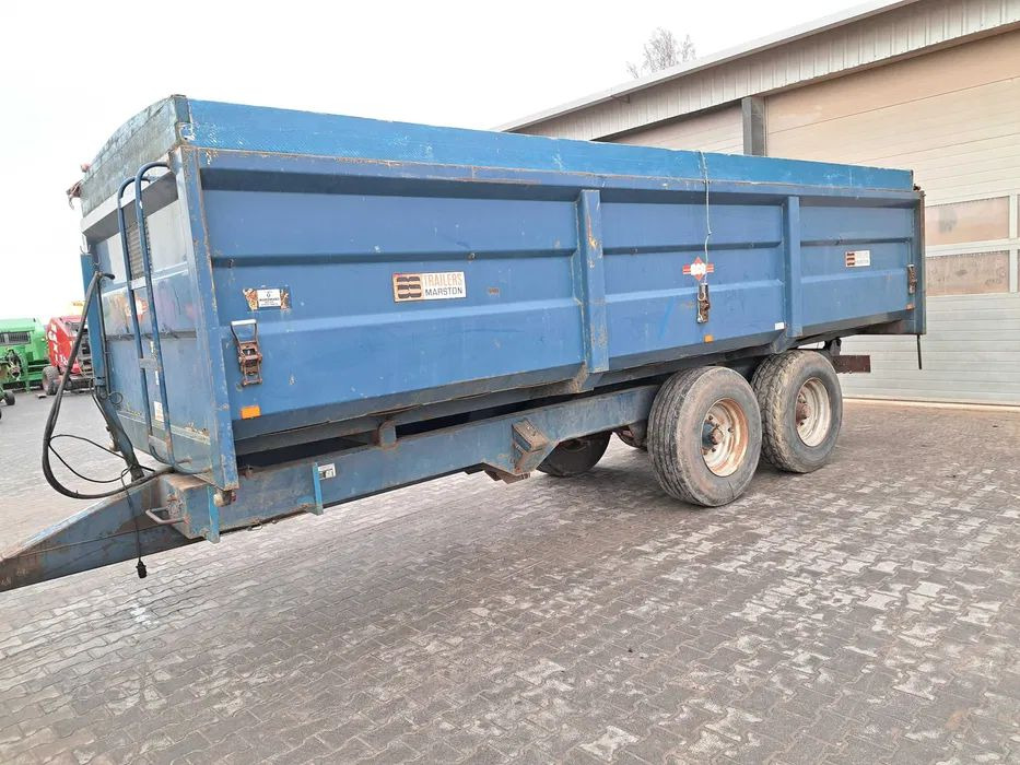 Przyczepa skorupowa Marston 14 ton - المقطورة الزراعية: صور 1 Przyczepa skorupowa Marston 14 ton - المقطورة الزراعية: صور 1