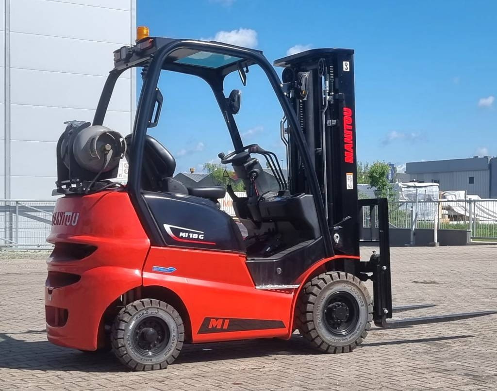 رافعة شوكية تعمل بالغاز جديد Manitou MI 18 G NEW DUPLEX 3300mm: صور 9