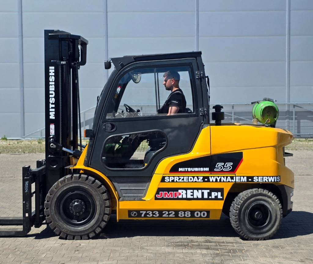 Mitsubishi FG 55 NT - رافعة شوكية تعمل بالغاز: صور 2 Mitsubishi FG 55 NT - رافعة شوكية تعمل بالغاز: صور 2