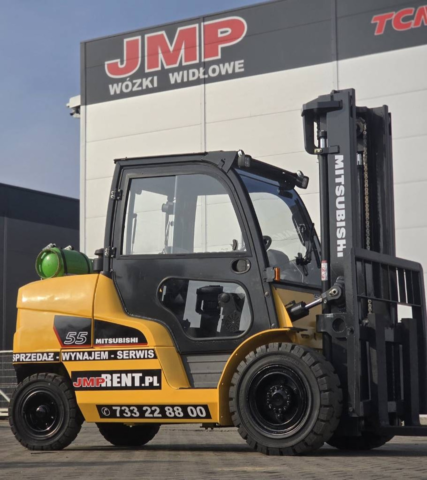 Mitsubishi FG 55 NT - رافعة شوكية تعمل بالغاز: صور 2 Mitsubishi FG 55 NT - رافعة شوكية تعمل بالغاز: صور 2