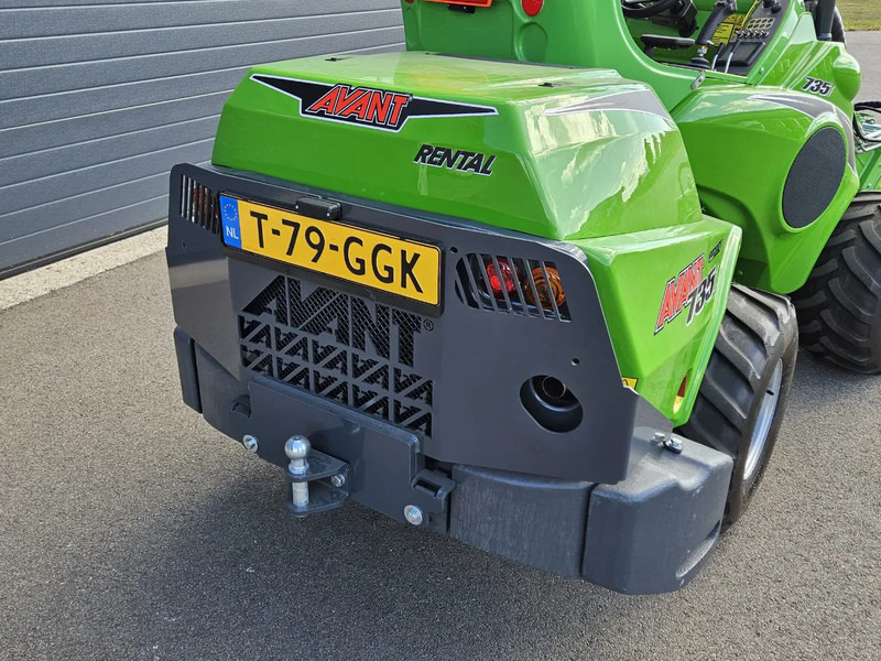 اللودر المجنزر صغير Avant 735i Rental mini-shovel: صور 10
