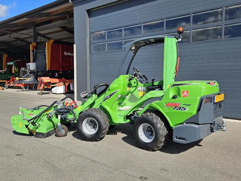 اللودر المجنزر صغير Avant 735i Rental mini-shovel: صور 6