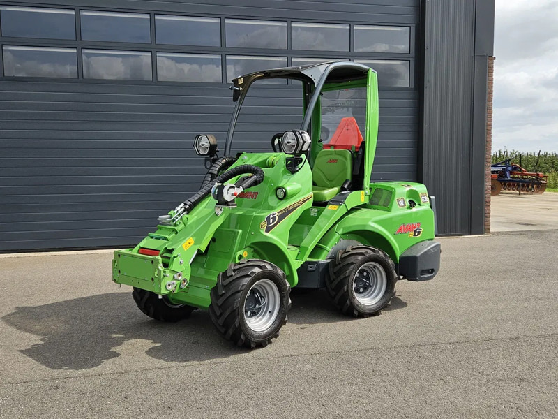 اللودر المجنزر صغير Avant E6 Mini-shovel: صور 9