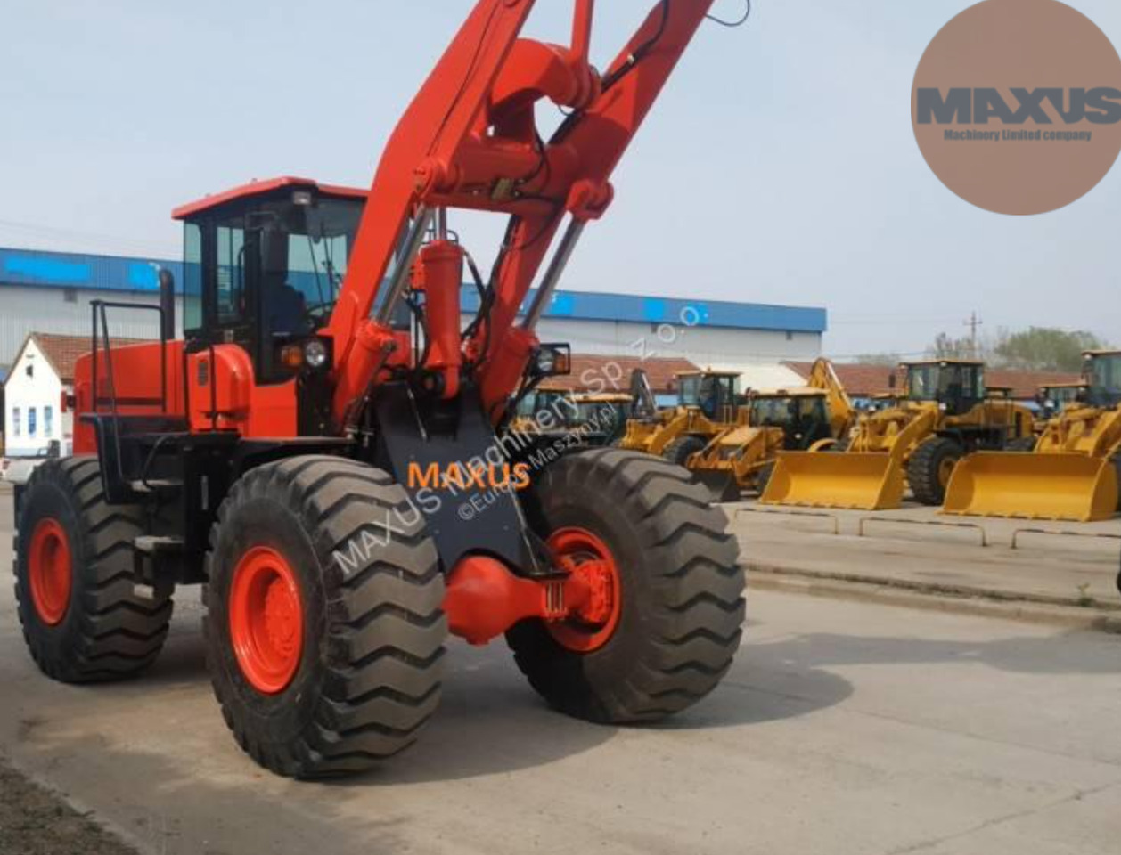Колісний навантажувач 19 тонн MAXUS 19 ton - اللودر بعجل: صور 1 Колісний навантажувач 19 тонн MAXUS 19 ton - اللودر بعجل: صور 1