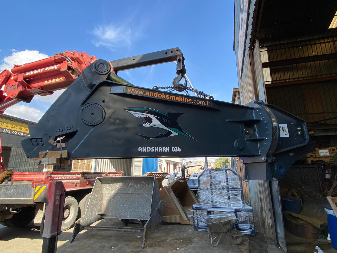 - ماكينة القص الهيدروليكي - آلات البناء: صور 1 - ماكينة القص الهيدروليكي - آلات البناء: صور 1