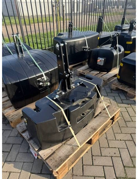 قطع الغيار - الآلات والماكينات الزراعية جديد Zuidberg 800 KG Gewichtenblok: صور 10