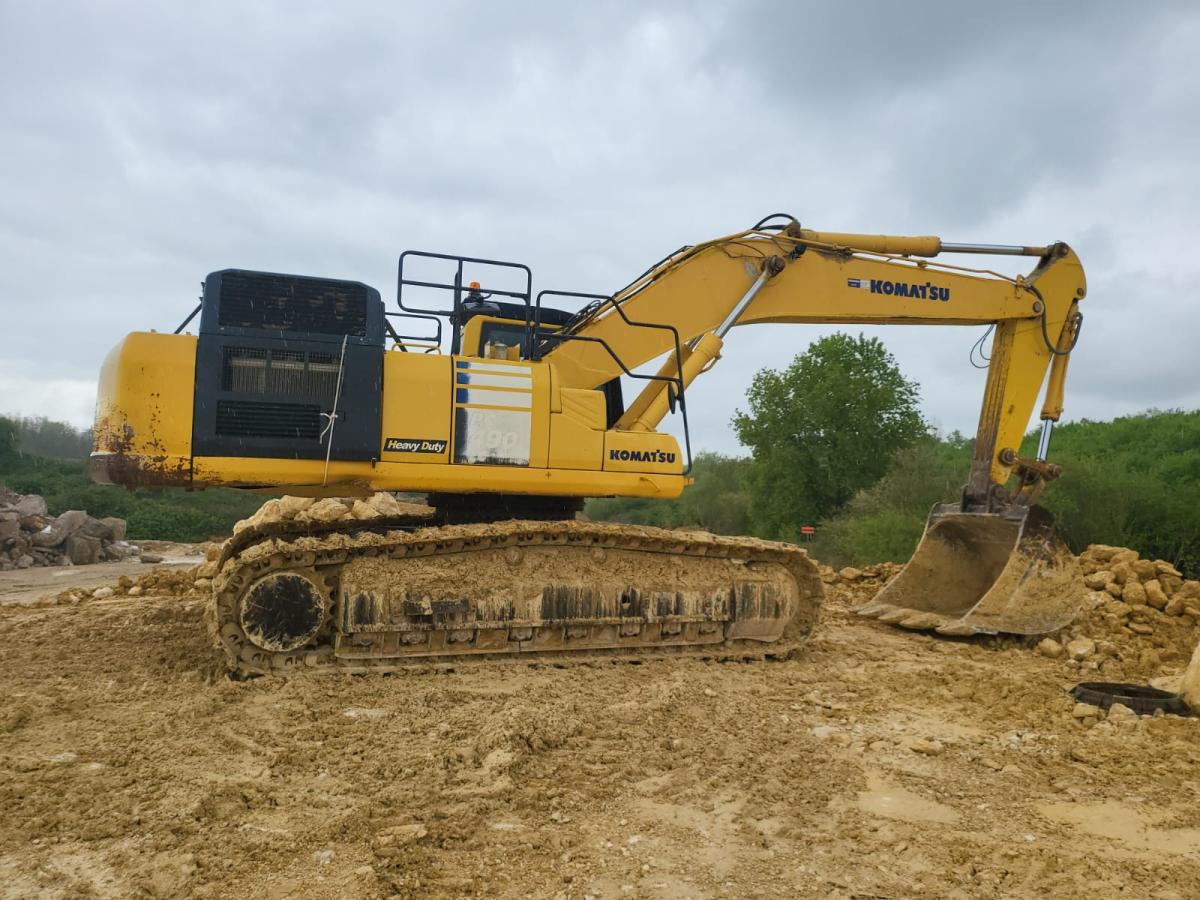 Komatsu PC490LC - حفارات زحافة: صور 4 Komatsu PC490LC - حفارات زحافة: صور 4