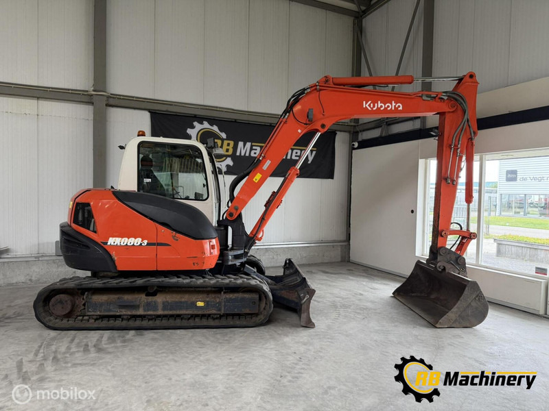 Kubota KX080-3 - حفارة: صور 1 Kubota KX080-3 - حفارة: صور 1