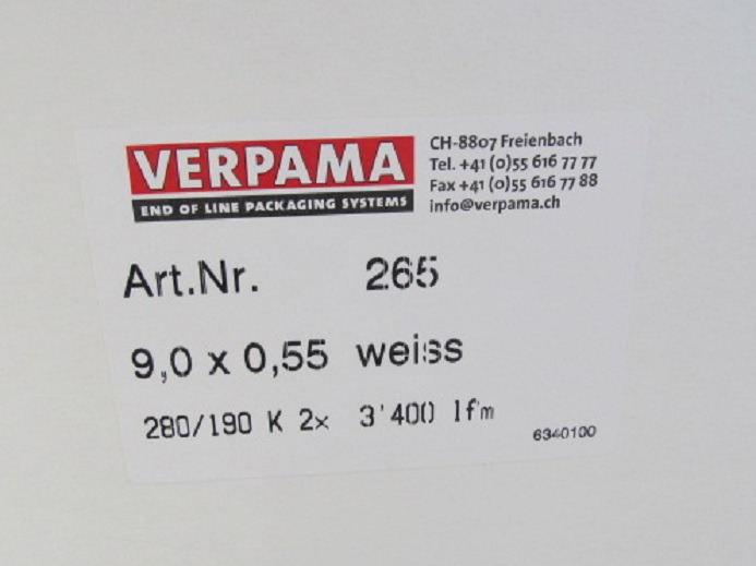 5 x UMREIFUNGSBAND VERPAMA - قطع الغيار - آلات الطباعة: صور 3 5 x UMREIFUNGSBAND VERPAMA - قطع الغيار - آلات الطباعة: صور 3