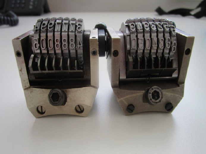 6 x NUMMERATOREN QUERSTELLER,VORWÄRTS, KLEIN - قطع الغيار - آلات الطباعة: صور 2 6 x NUMMERATOREN QUERSTELLER,VORWÄRTS, KLEIN - قطع الغيار - آلات الطباعة: صور 2