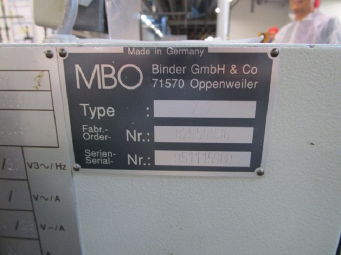 MOBILES FALZSCHWERT MBO Z2 - آلة الطي: صور 3 MOBILES FALZSCHWERT MBO Z2 - آلة الطي: صور 3