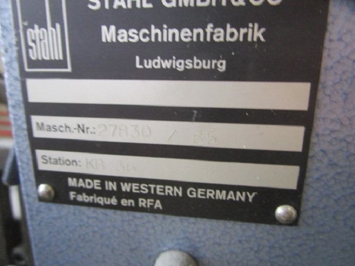 آلة الطي STAHL T36-4 / KB-F (BEIPACKZETTEL FÜR MEDIKAMENTE): صور 9 آلة الطي STAHL T36-4 / KB-F (BEIPACKZETTEL FÜR MEDIKAMENTE): صور 9