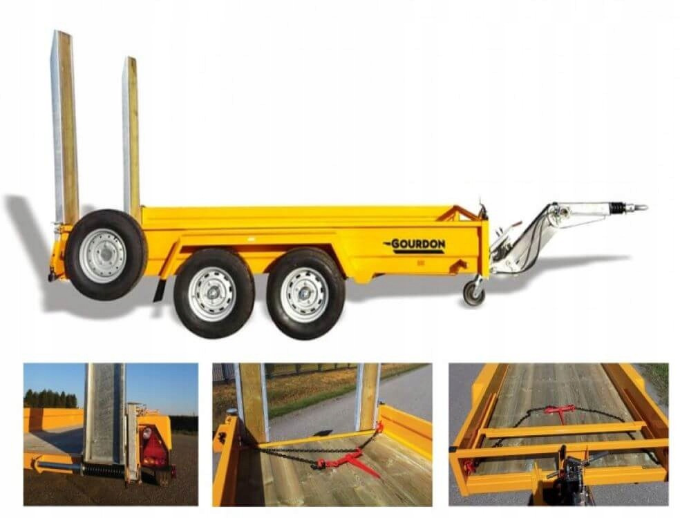 PRZYCZEPA DO MINIKOPAREK GOURDON VPR 350 / GOURDON VPR 350 TRAILER FOR MINI EXCAVATORS - مقطورة لنقل المعدات: صور 5 PRZYCZEPA DO MINIKOPAREK GOURDON VPR 350 / GOURDON VPR 350 TRAILER FOR MINI EXCAVATORS - مقطورة لنقل المعدات: صور 5