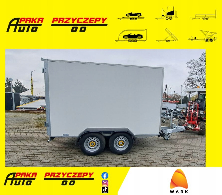 PRZYCZEPA KONTENER CARGO 4 BOX 3x1,5 DMC 2700 / CARGO CONTAINER TRAILER 4 BOX 3x1.5 DMC 2700 - بصندوق مغلق مقطورة: صور 1 PRZYCZEPA KONTENER CARGO 4 BOX 3x1,5 DMC 2700 / CARGO CONTAINER TRAILER 4 BOX 3x1.5 DMC 2700 - بصندوق مغلق مقطورة: صور 1