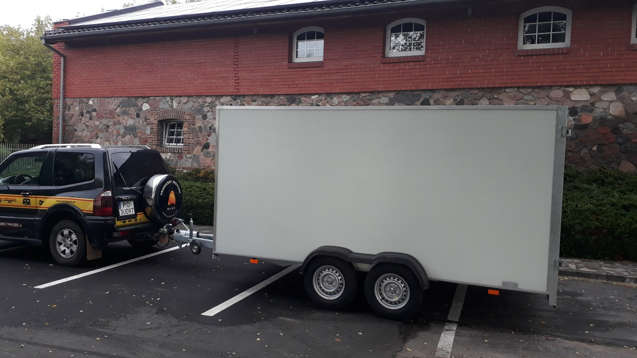 PRZYCZEPA KONTENER CARGO PAKA FURGON BOX 400 x 200 / CARGO CONTAINER TRAILER VAN BOX 400 x 200 - بصندوق مغلق مقطورة: صور 3 PRZYCZEPA KONTENER CARGO PAKA FURGON BOX 400 x 200 / CARGO CONTAINER TRAILER VAN BOX 400 x 200 - بصندوق مغلق مقطورة: صور 3