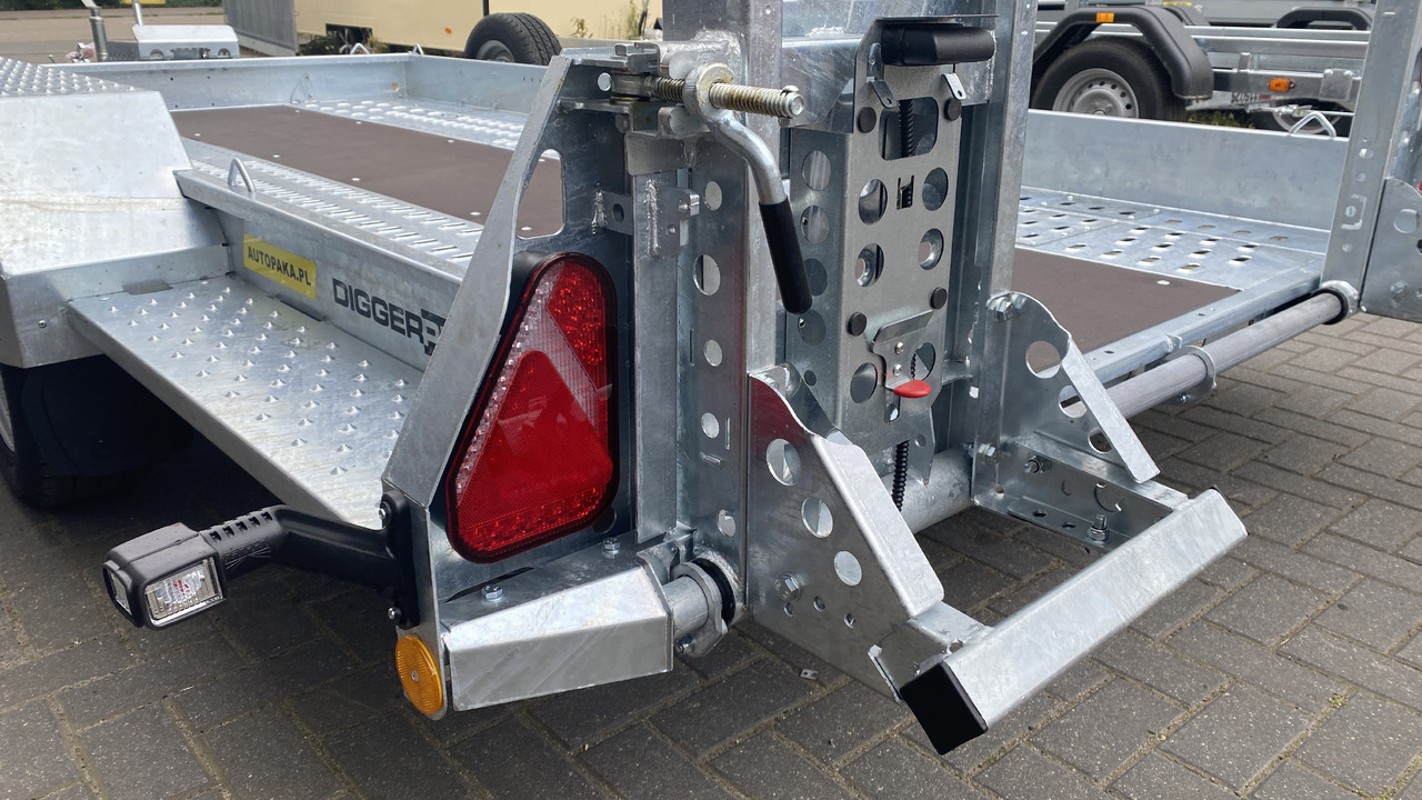 PRZYCZEPA LAWETA DO MINIKOPARKI BUDOWLANA 280x130 CM, DMC 2700 / CONSTRUCTION MINI EXCAVATOR TRANSPORTER TRAILER 280x130 CM, DMC 2700 KG - مقطورة لنقل المعدات: صور 2 PRZYCZEPA LAWETA DO MINIKOPARKI BUDOWLANA 280x130 CM, DMC 2700 / CONSTRUCTION MINI EXCAVATOR TRANSPORTER TRAILER 280x130 CM, DMC 2700 KG - مقطورة لنقل المعدات: صور 2