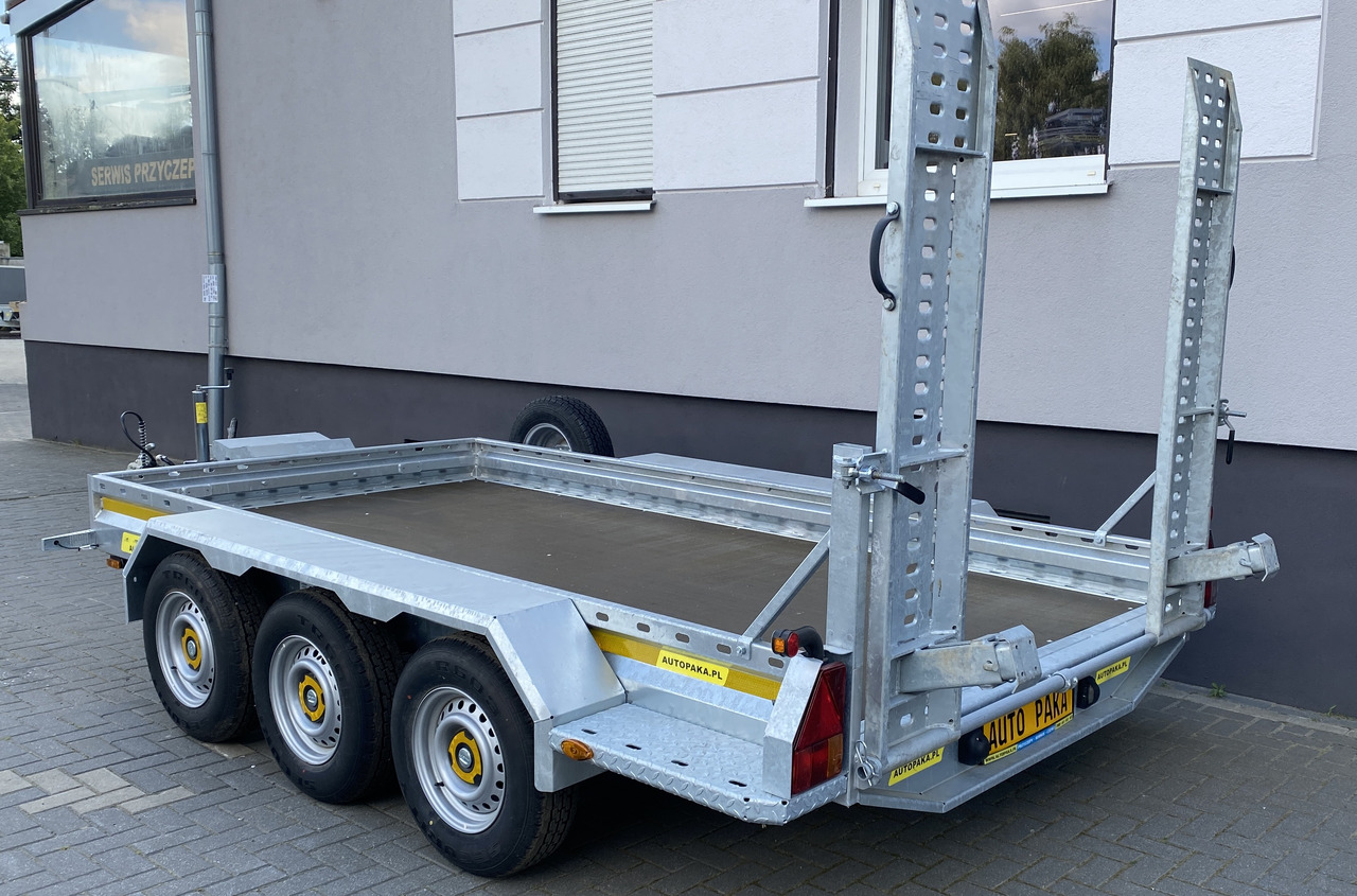 PRZYCZEPA LAWETA DO MINIKOPARKI KOPARKI 3 OSIE / MINI EXCAVATOR TRANSPORTER TRAILER 3 AXLES - مقطورة لنقل المعدات: صور 3 PRZYCZEPA LAWETA DO MINIKOPARKI KOPARKI 3 OSIE / MINI EXCAVATOR TRANSPORTER TRAILER 3 AXLES - مقطورة لنقل المعدات: صور 3