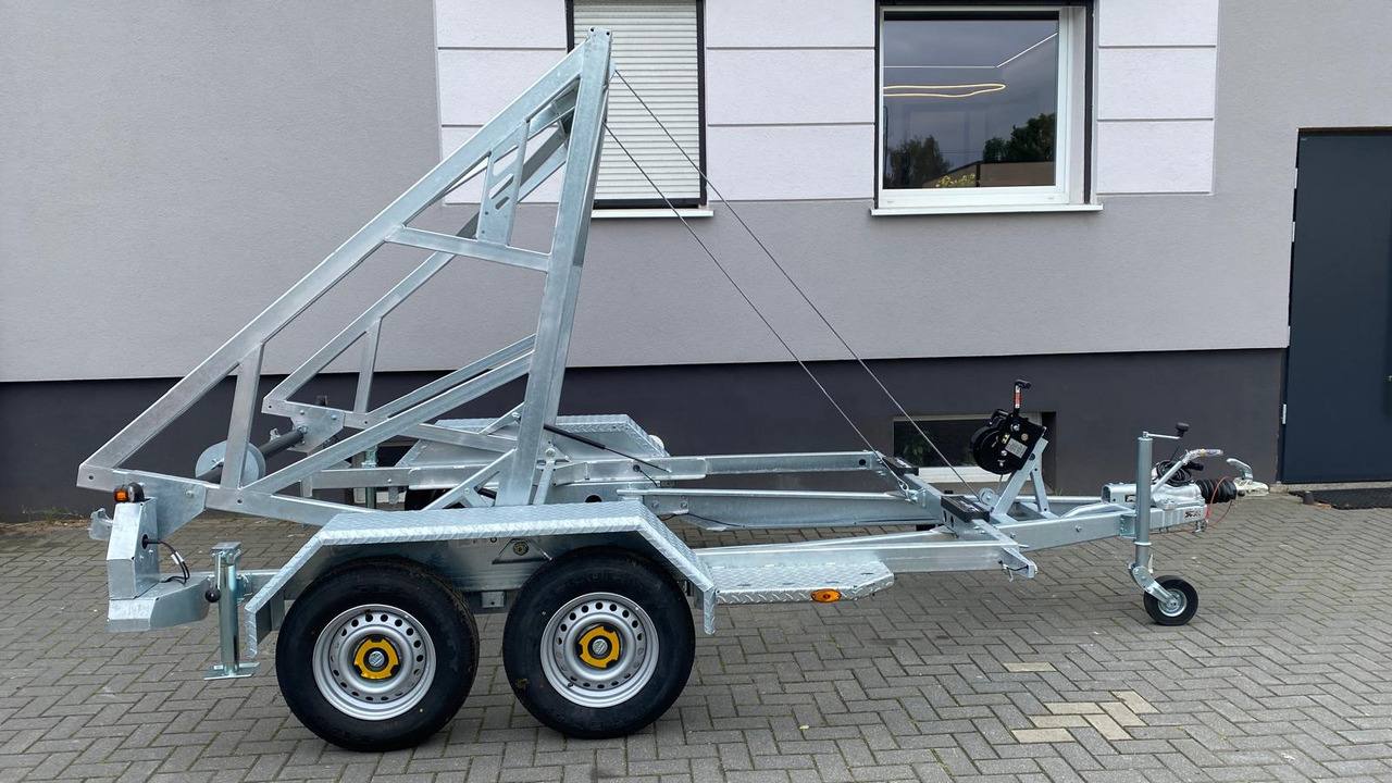 PRZYCZEPA WARK KABLOWA POD BĘBEN KABLOWY DMC 2700KG / WARK Cable Trailer for Cable Drum DMC 2700KG - مقطورة بكرة الكابل: صور 4 PRZYCZEPA WARK KABLOWA POD BĘBEN KABLOWY DMC 2700KG / WARK Cable Trailer for Cable Drum DMC 2700KG - مقطورة بكرة الكابل: صور 4