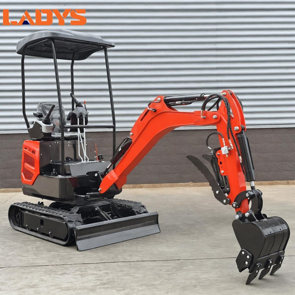LADYS Mini Excavator Digger Miniexcavadora EPA Kubota Engine Chinese LADYS DY18 Mini Excavator For Sale With Mini Excavator Attachment Set - حفارة مصغرة: صور 5 LADYS Mini Excavator Digger Miniexcavadora EPA Kubota Engine Chinese LADYS DY18 Mini Excavator For Sale With Mini Excavator Attachment Set - حفارة مصغرة: صور 5